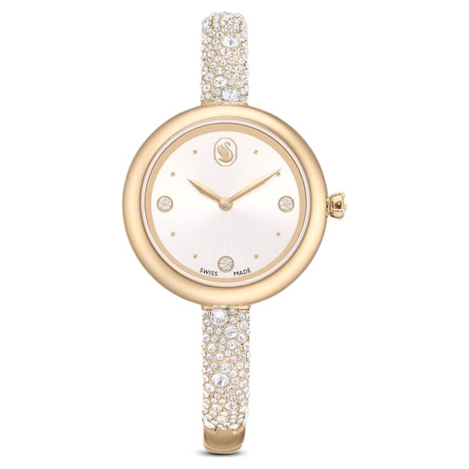 Montre-bracelet Sublima « Swiss Made », bracelet en métal, teinte or, finition champagne doré Montre-bracelet Sublima « Swiss Made », bracelet en métal, teinte or, finition champagne doré