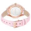 Montre Crystalline Aura « Swiss Made », bracelet en cuir, rose, finition dorée rose Montre Crystalline Aura « Swiss Made », bracelet en cuir, rose, finition dorée rose