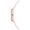 Montre Crystalline Aura « Swiss Made », bracelet en cuir, rose, finition dorée rose Montre Crystalline Aura « Swiss Made », bracelet en cuir, rose, finition dorée rose