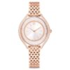 Montre Crystalline Aura « Swiss Made », bracelet en métal, teinte or rose, finition teinte or rose Montre Crystalline Aura « Swiss Made », bracelet en métal, teinte or rose, finition teinte or rose