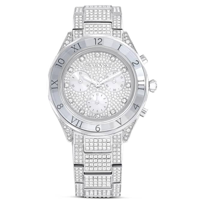 Montre Dextera Lux « Swiss Made », bracelet en métal, teinte argentée, acier inoxydable Montre Dextera Lux « Swiss Made », bracelet en métal, teinte argentée, acier inoxydable