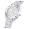 Montre Dextera Lux « Swiss Made », bracelet en métal, teinte argentée, acier inoxydable Montre Dextera Lux « Swiss Made », bracelet en métal, teinte argentée, acier inoxydable