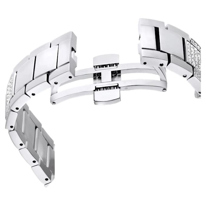Montre Dextera Lux « Swiss Made », bracelet en métal, teinte argentée, acier inoxydable Montre Dextera Lux « Swiss Made », bracelet en métal, teinte argentée, acier inoxydable