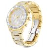 Montre Dextera Lux « Swiss Made », bracelet en métal, teinte dorée, finition dorée Montre Dextera Lux « Swiss Made », bracelet en métal, teinte dorée, finition dorée