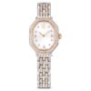 Montre Dextera Octagon « Swiss Made », bracelet en métal, finition argentée et dorée rose Montre Dextera Octagon « Swiss Made », bracelet en métal, finition argentée et dorée rose