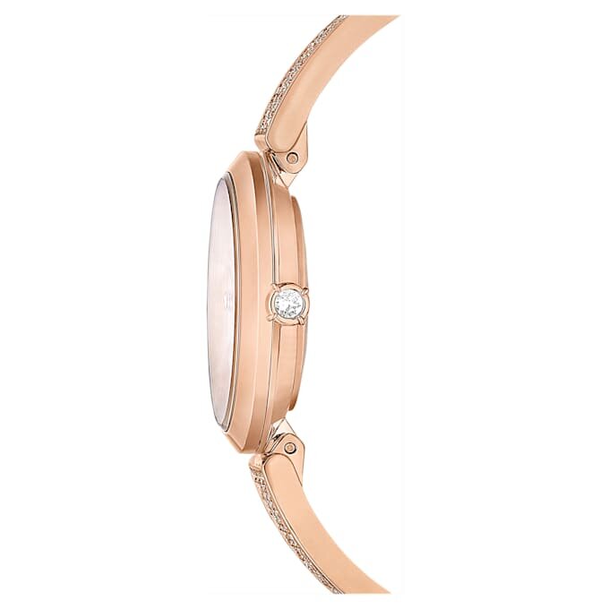 Montre Illumina Swiss Made, bracelet en métal, finition or rose Montre Illumina Swiss Made, bracelet en métal, finition or rose
