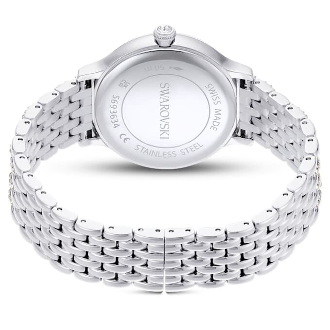 Montre Imber Swiss Made, bracelet en métal, teinte argentée, acier inoxydable Montre Imber Swiss Made, bracelet en métal, teinte argentée, acier inoxydable