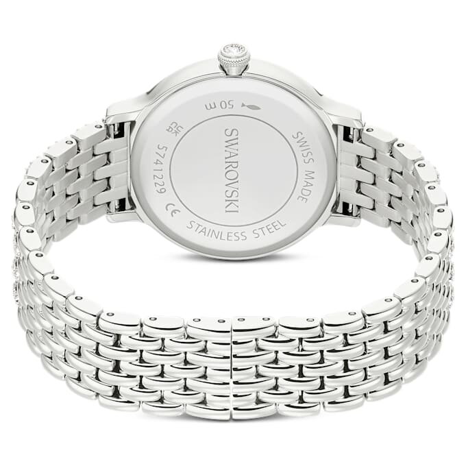 Montre Imber Swiss Made, bracelet en métal, teinte argentée, acier inoxydable Montre Imber Swiss Made, bracelet en métal, teinte argentée, acier inoxydable