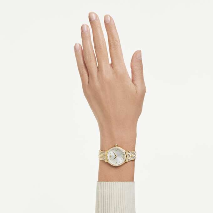 Montre Imber Swiss Made, bracelet en métal, teinte or, finition dorée Montre Imber Swiss Made, bracelet en métal, teinte or, finition dorée