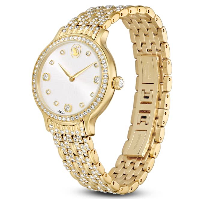 Montre Imber Swiss Made, bracelet en métal, teinte or, finition dorée Montre Imber Swiss Made, bracelet en métal, teinte or, finition dorée