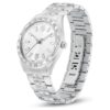 Montre Matrix Date « Swiss Made », bracelet en métal, ton argenté, acier inoxydable Montre Matrix Date « Swiss Made », bracelet en métal, ton argenté, acier inoxydable