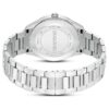 Montre Matrix Date « Swiss Made », bracelet en métal, ton argenté, acier inoxydable Montre Matrix Date « Swiss Made », bracelet en métal, ton argenté, acier inoxydable