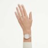 Montre Matrix Tennis Chrono « Swiss Made », bracelet en cuir, beige, finition couleur or rose Montre Matrix Tennis Chrono « Swiss Made », bracelet en cuir, beige, finition couleur or rose