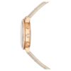 Montre Matrix Tennis Chrono « Swiss Made », bracelet en cuir, beige, finition couleur or rose Montre Matrix Tennis Chrono « Swiss Made », bracelet en cuir, beige, finition couleur or rose