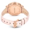 Montre Matrix Tennis Chrono « Swiss Made », bracelet en cuir, rose, finition dorée rose Montre Matrix Tennis Chrono « Swiss Made », bracelet en cuir, rose, finition dorée rose