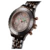Montre Octea Chrono « Swiss Made », bracelet en métal, teinte or rose, finition mélange de métaux Montre Octea Chrono « Swiss Made », bracelet en métal, teinte or rose, finition mélange de métaux