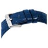 Montre Octea Moon Swiss Made, Lune, bracelet en cuir, bleu, acier inoxydable Montre Octea Moon Swiss Made, Lune, bracelet en cuir, bleu, acier inoxydable