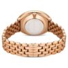 Montre ovale Imber « Swiss Made », bracelet en métal, teinte or, finition or rose Montre ovale Imber « Swiss Made », bracelet en métal, teinte or, finition or rose