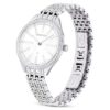 Montres Attract Swiss Made, bracelet en métal, teinte argentée, acier inoxydable Montres Attract Swiss Made, bracelet en métal, teinte argentée, acier inoxydable