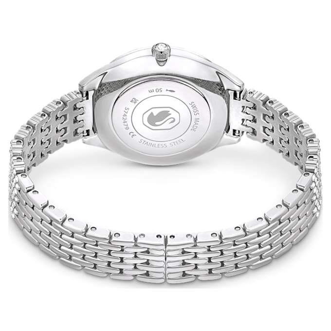 Montres Attract Swiss Made, bracelet en métal, teinte argentée, acier inoxydable Montres Attract Swiss Made, bracelet en métal, teinte argentée, acier inoxydable