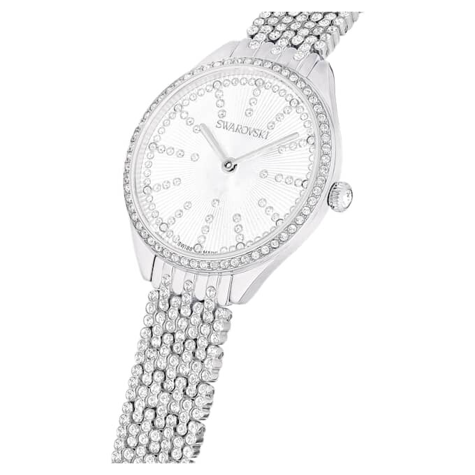 Montres Attract Swiss Made, bracelet en métal, teinte argentée, acier inoxydable Montres Attract Swiss Made, bracelet en métal, teinte argentée, acier inoxydable