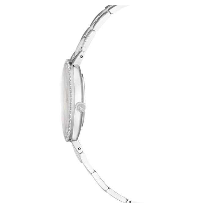 Montres Cosmopolitan « Swiss Made », bracelet en métal, finition argentée, acier inoxydable Montres Cosmopolitan « Swiss Made », bracelet en métal, finition argentée, acier inoxydable