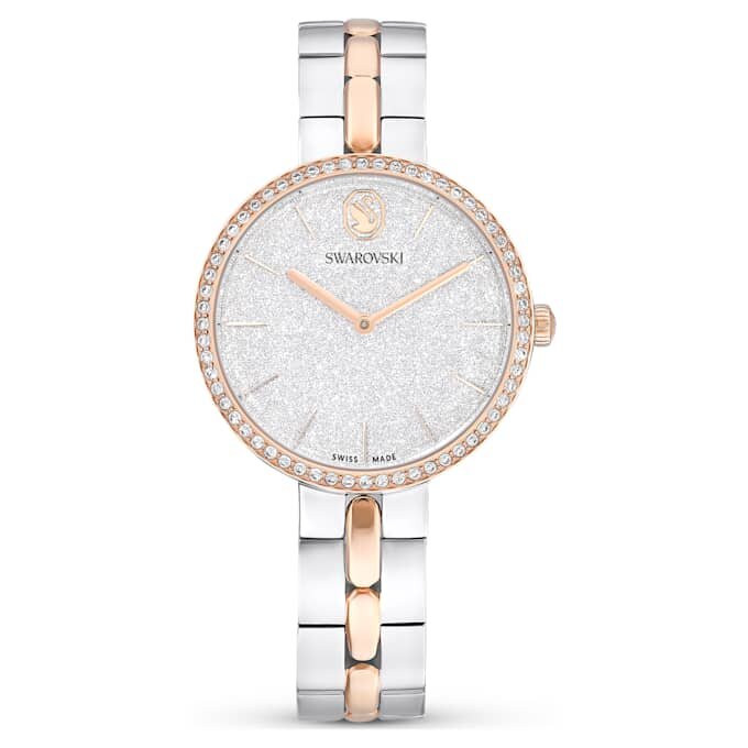 Montres Cosmopolitan « Swiss Made », bracelet en métal, teinte argentée, finition mélange de métaux Montres Cosmopolitan « Swiss Made », bracelet en métal, teinte argentée, finition mélange de métaux