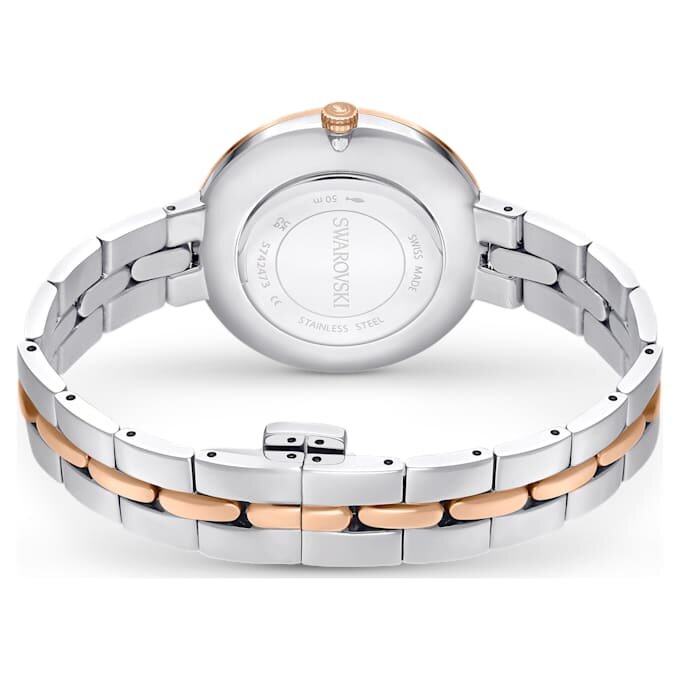 Montres Cosmopolitan « Swiss Made », bracelet en métal, teinte argentée, finition mélange de métaux Montres Cosmopolitan « Swiss Made », bracelet en métal, teinte argentée, finition mélange de métaux