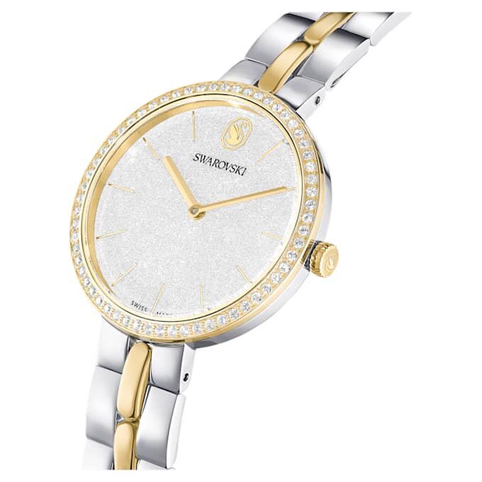 Montres Cosmopolitan « Swiss Made », bracelet en métal, teinte argentée, finition mélange de métaux Montres Cosmopolitan « Swiss Made », bracelet en métal, teinte argentée, finition mélange de métaux