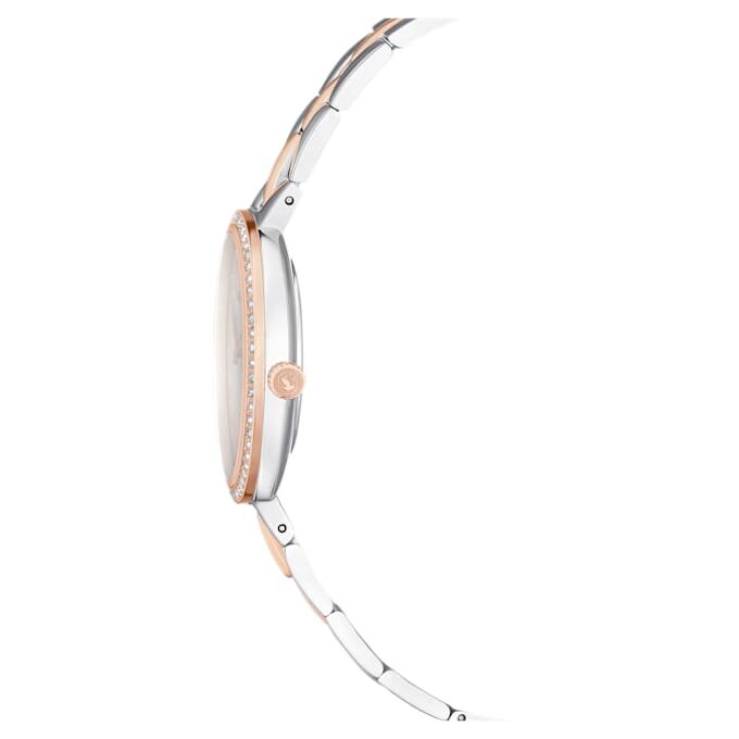 Montres Cosmopolitan « Swiss Made », bracelet en métal, teinte argentée, finition mélange de métaux Montres Cosmopolitan « Swiss Made », bracelet en métal, teinte argentée, finition mélange de métaux