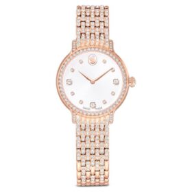 Montres Imber Swiss Made, bracelet en métal, teinte or rose, finition teinte or rose