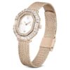Montres Matrix Octagon à bracelet métallique, teinte dorée, finition champagne dorée Montres Matrix Octagon à bracelet métallique, teinte dorée, finition champagne dorée