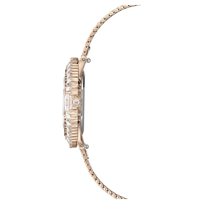 Montres Matrix Octagon à bracelet métallique, teinte dorée, finition champagne dorée Montres Matrix Octagon à bracelet métallique, teinte dorée, finition champagne dorée