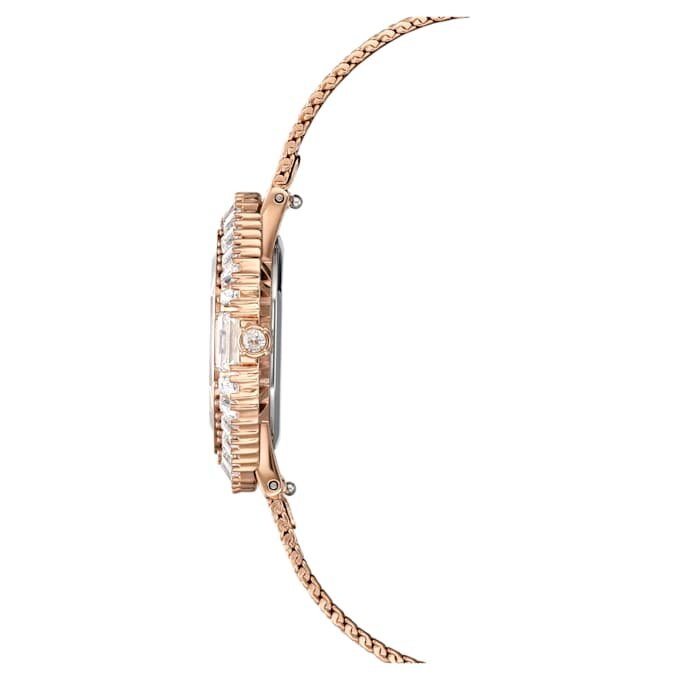 Montres Matrix Octagon à bracelet métallique, teinte or rose, finition teinte or rose Montres Matrix Octagon à bracelet métallique, teinte or rose, finition teinte or rose
