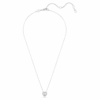 Pendentif Ariana Grande x Swarovski, tailles variées, cœur, blanc, plaqué rhodium Pendentif Ariana Grande x Swarovski, tailles variées, cœur, blanc, plaqué rhodium