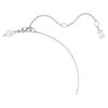 Pendentif Ariana Grande x Swarovski, tailles variées, cœur, blanc, plaqué rhodium Pendentif Ariana Grande x Swarovski, tailles variées, cœur, blanc, plaqué rhodium