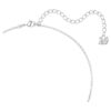 Pendentif Bella V, taille ronde, rose, plaqué rhodium Pendentif Bella V, taille ronde, rose, plaqué rhodium