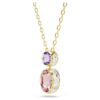 Pendentif Chroma, tailles variées, multicolore, plaqué or Pendentif Chroma, tailles variées, multicolore, plaqué or