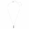 Pendentif Chroma à tailles variées, multicolore, plaqué rhodium Pendentif Chroma à tailles variées, multicolore, plaqué rhodium