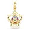 Pendentif « Couronne des Minions » – Tailles variées, multicolore, plaqué or