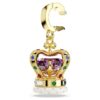 Pendentif « Couronne des Minions » – Tailles variées, multicolore, plaqué or