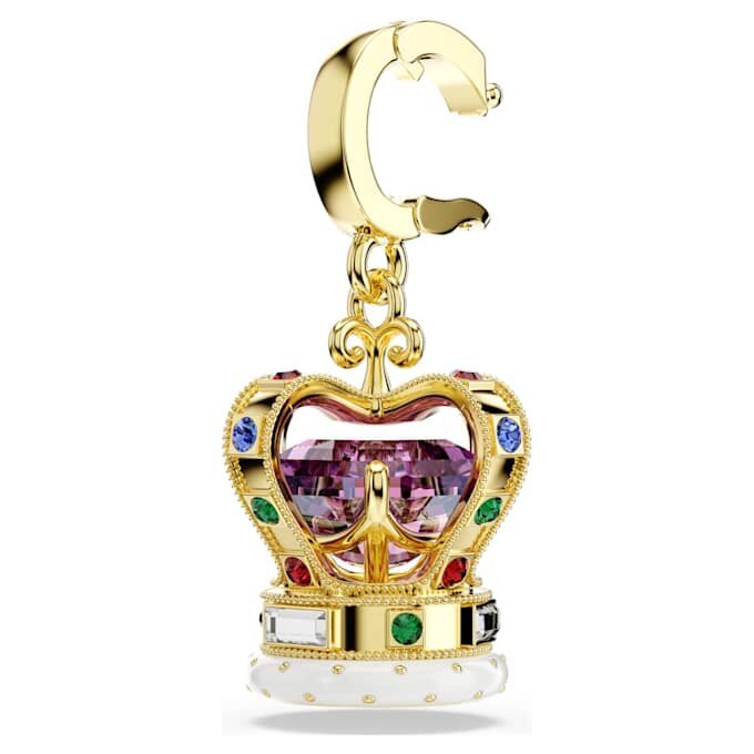 Pendentif « Couronne des Minions » – Tailles variées, multicolore, plaqué or