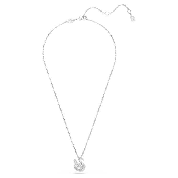 Pendentif Cygne, tailles variées, Cygne, Blanc Pendentif Cygne, tailles variées, Cygne, Blanc