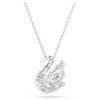 Pendentif Cygne, tailles variées, Cygne, Blanc Pendentif Cygne, tailles variées, Cygne, Blanc