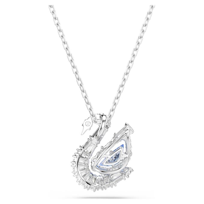 Pendentif Cygne, tailles variées, Cygne, Bleu Pendentif Cygne, tailles variées, Cygne, Bleu