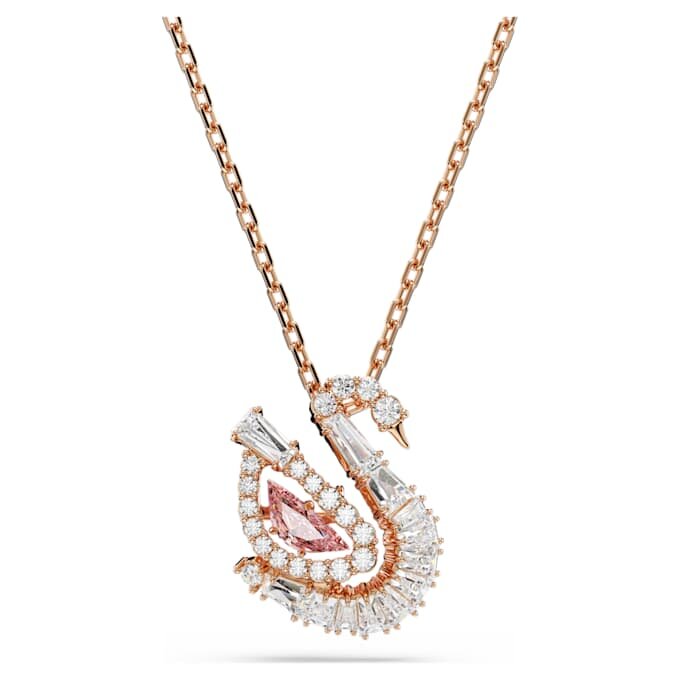 Pendentif Cygne, tailles variées, Cygne, rose Pendentif Cygne, tailles variées, Cygne, rose