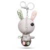 Pendentif de sac Mathilde Lapin, gris, acier inoxydable Pendentif de sac Mathilde Lapin, gris, acier inoxydable