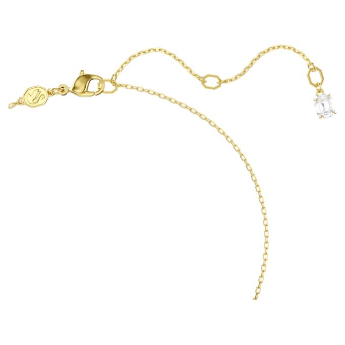 Pendentif Dextera « Interlocking Loop », blanc, plaqué or Pendentif Dextera « Interlocking Loop », blanc, plaqué or