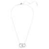 Pendentif Dextera « Interlocking Loop », blanc, plaqué rhodium Pendentif Dextera « Interlocking Loop », blanc, plaqué rhodium