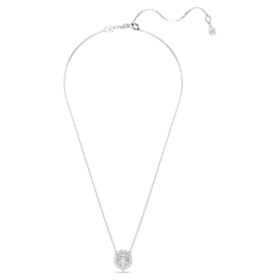 Pendentif Dragon & Phénix « Griffe de dragon », blanc, plaqué rhodium